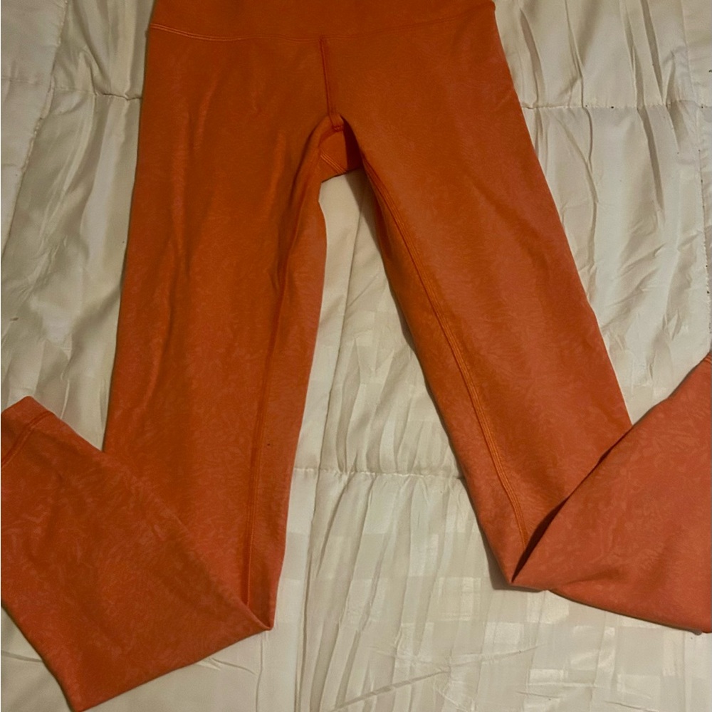 lululemon athletica Coral Patterned Active Tank